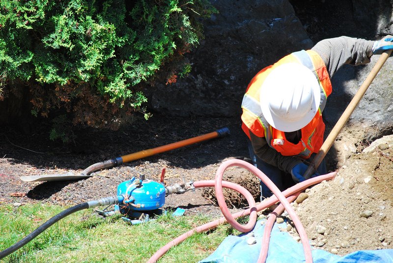 Gig Harbor Underground Pipe Leak Repair