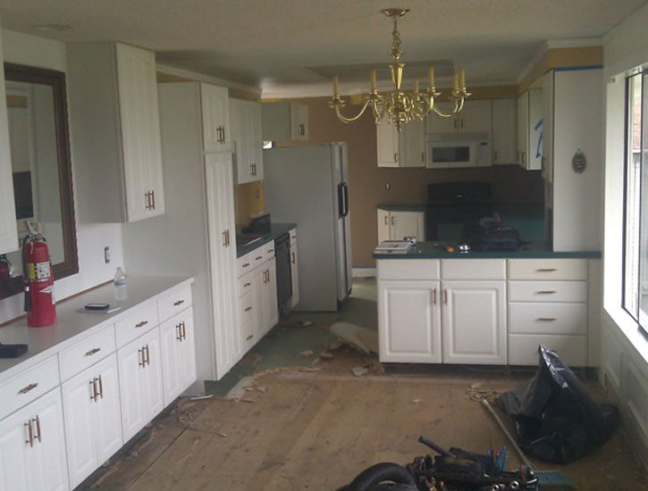 Shoreline Fire Damage Repair